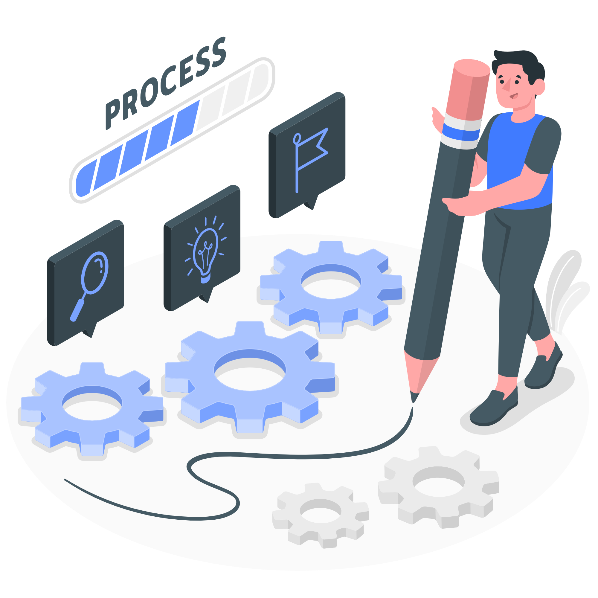 How we work illustration